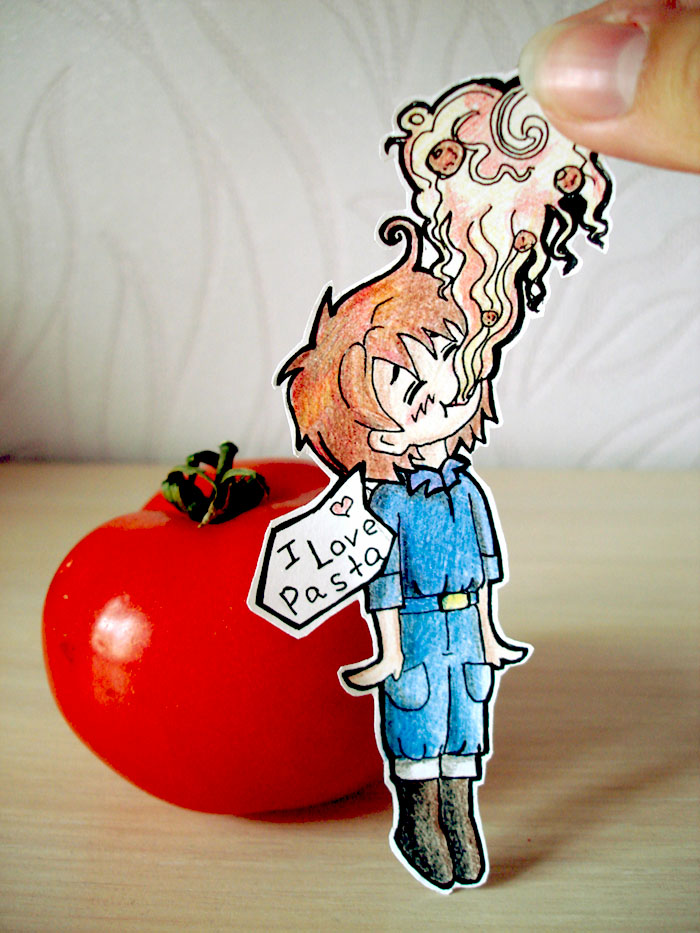 Italy - paper men by Annuhka