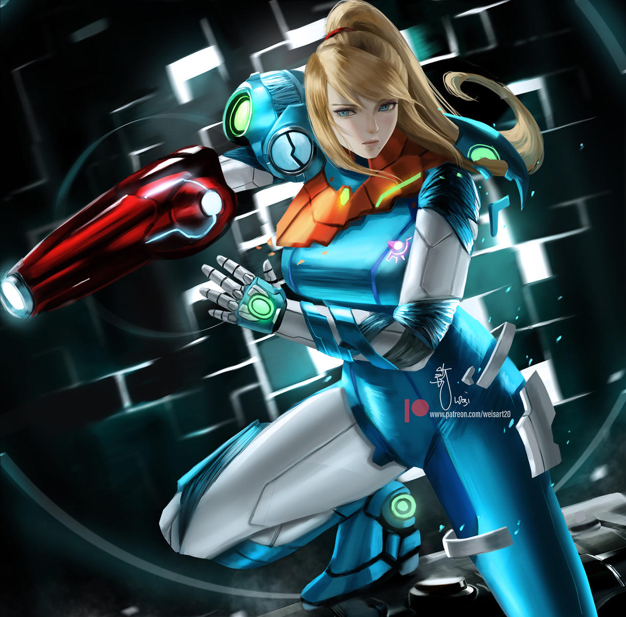 Samus by Weisart20 on DeviantArt