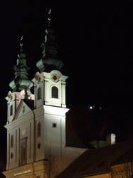 Church towers, Sopron