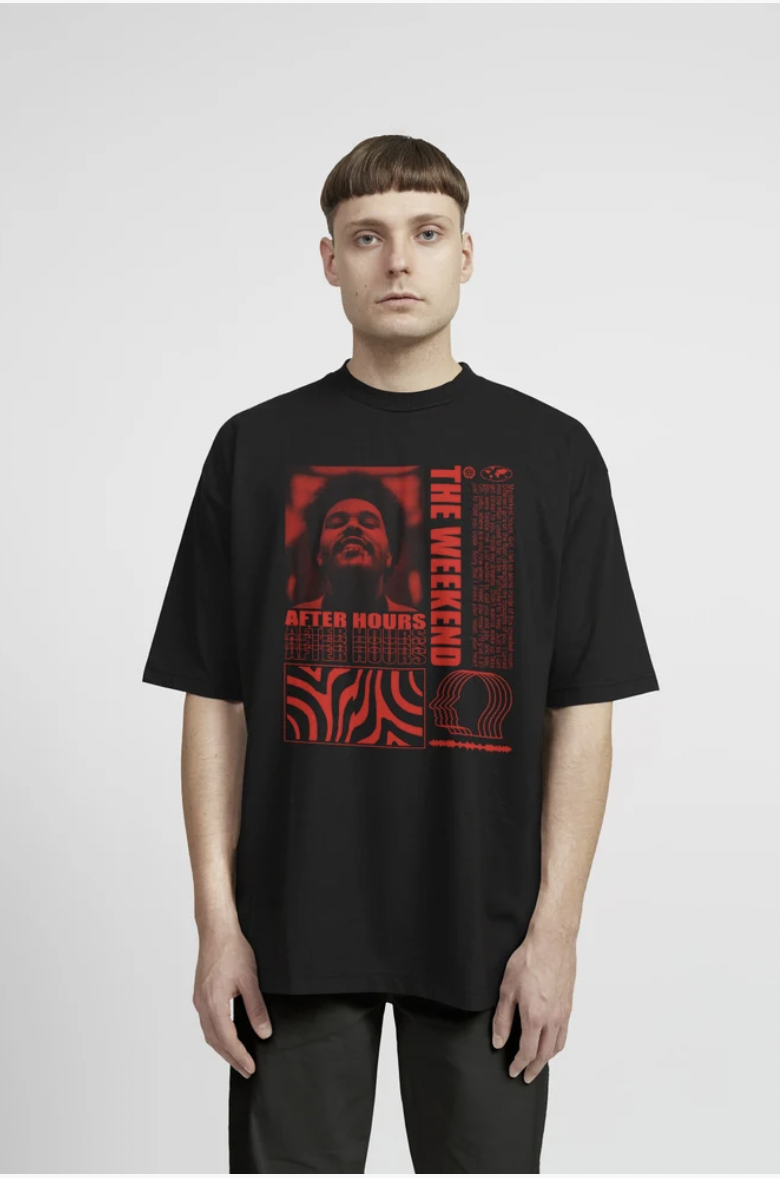 Weeknd Collection The Weeknd Merch After House Black T-shirt TWKS3 by Leapice on DeviantArt