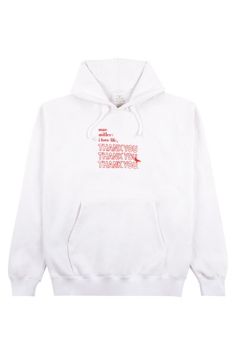 Mac miller sales white hoodie