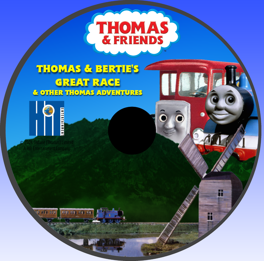 Thomas And Bertie's Great Race Disc by TTTEAdventures on DeviantArt