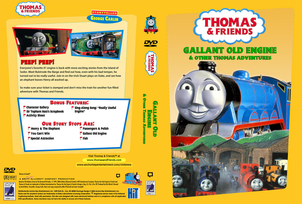 Gallant Old Engine DVD by TTTEAdventures on DeviantArt