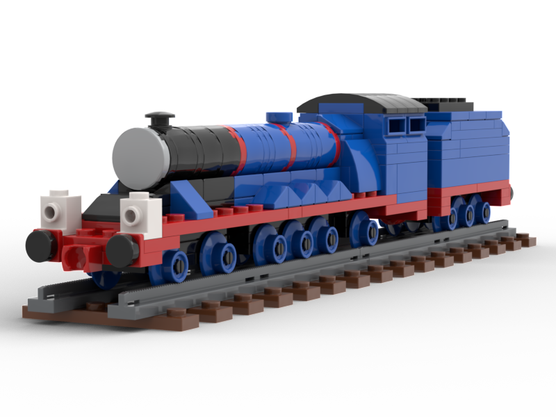 Lego Gordon Gordon the Big Blue Lego Engine by TTTEAdventures on DeviantArt
