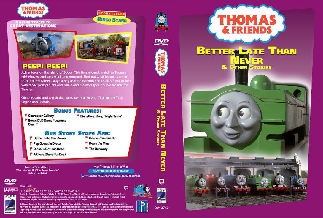 Better Late Than Never Full DVD Cover by TTTEAdventures on DeviantArt