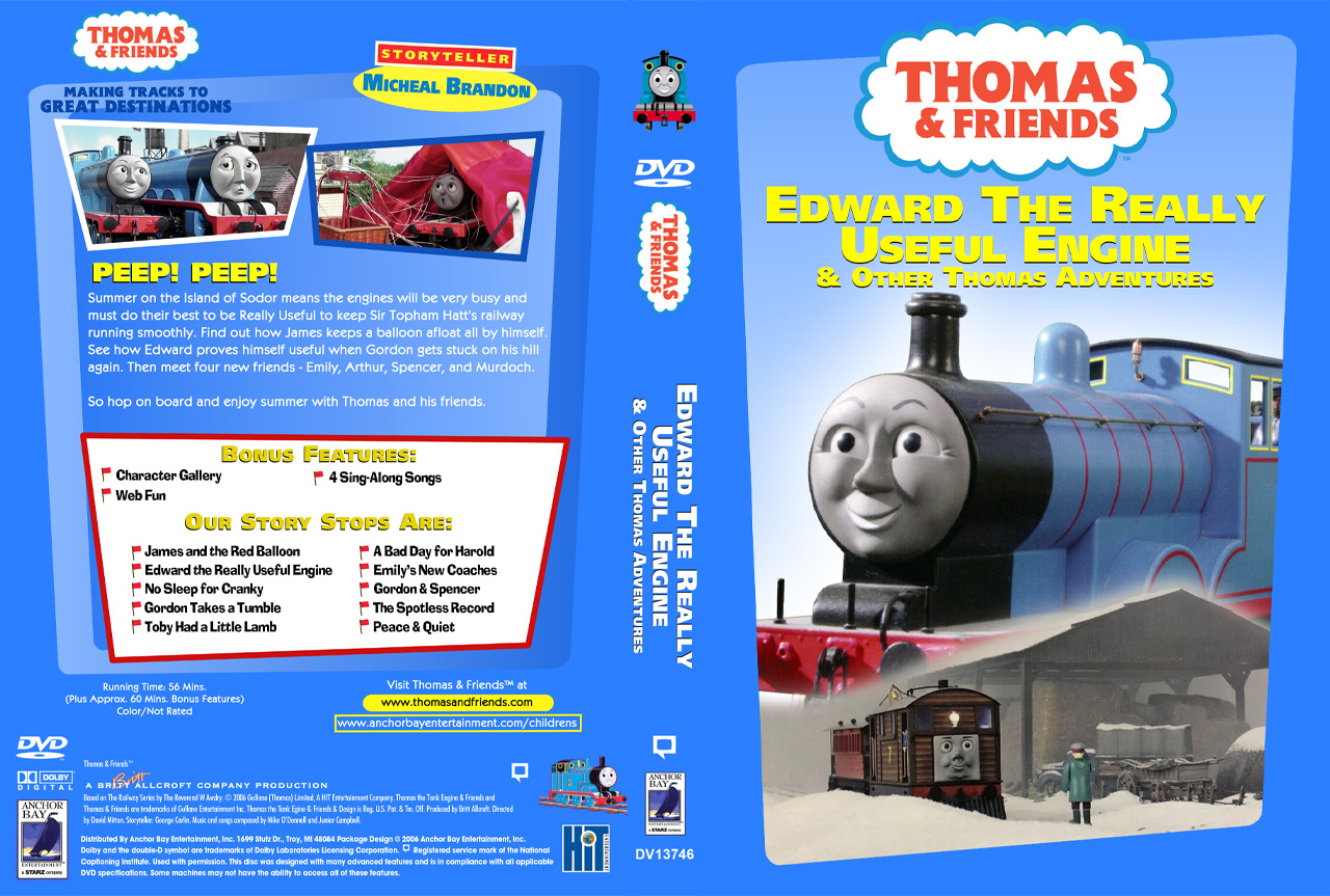 Edward the Really Useful Engine Full DVD Cover by TTTEAdventures on ...