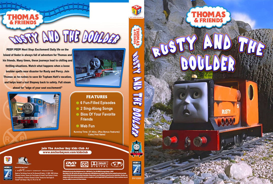 Rust Boulder Rusty and the Boulder Full DVD Cover by TTTEAdventures on DeviantArt
