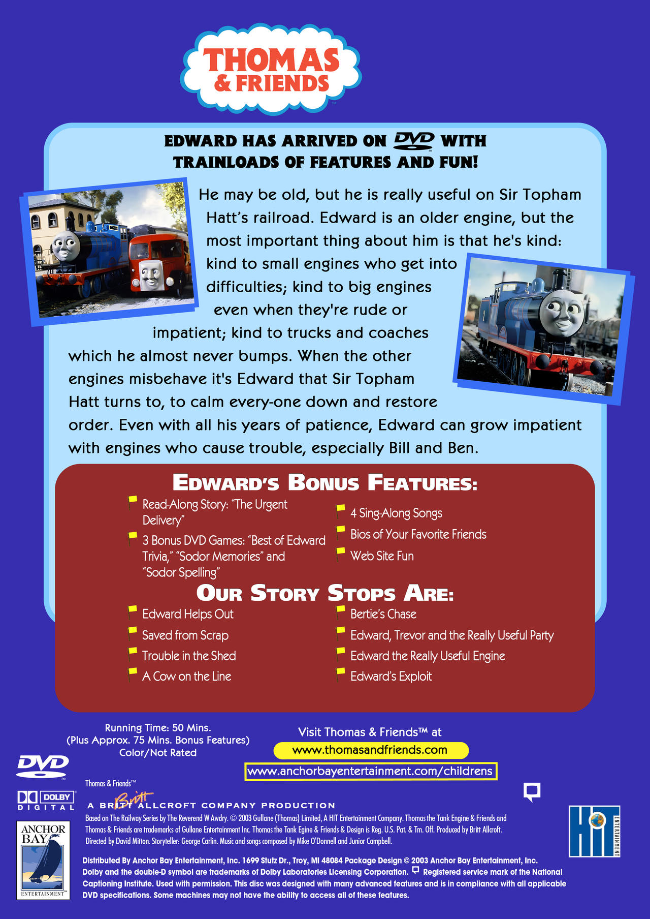 Best of Edward DVD Back Cover by TTTEAdventures on DeviantArt