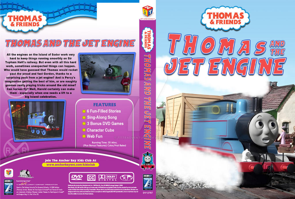 Jet Engine Deviantart Thomas and the Jet Engine DVD Cover by TTTEAdventures on DeviantArt