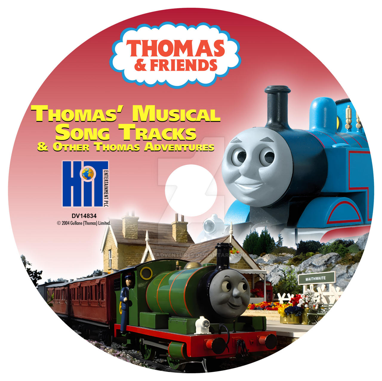Thomas' Musical Song Tracks DVD Disc by TTTEAdventures on DeviantArt
