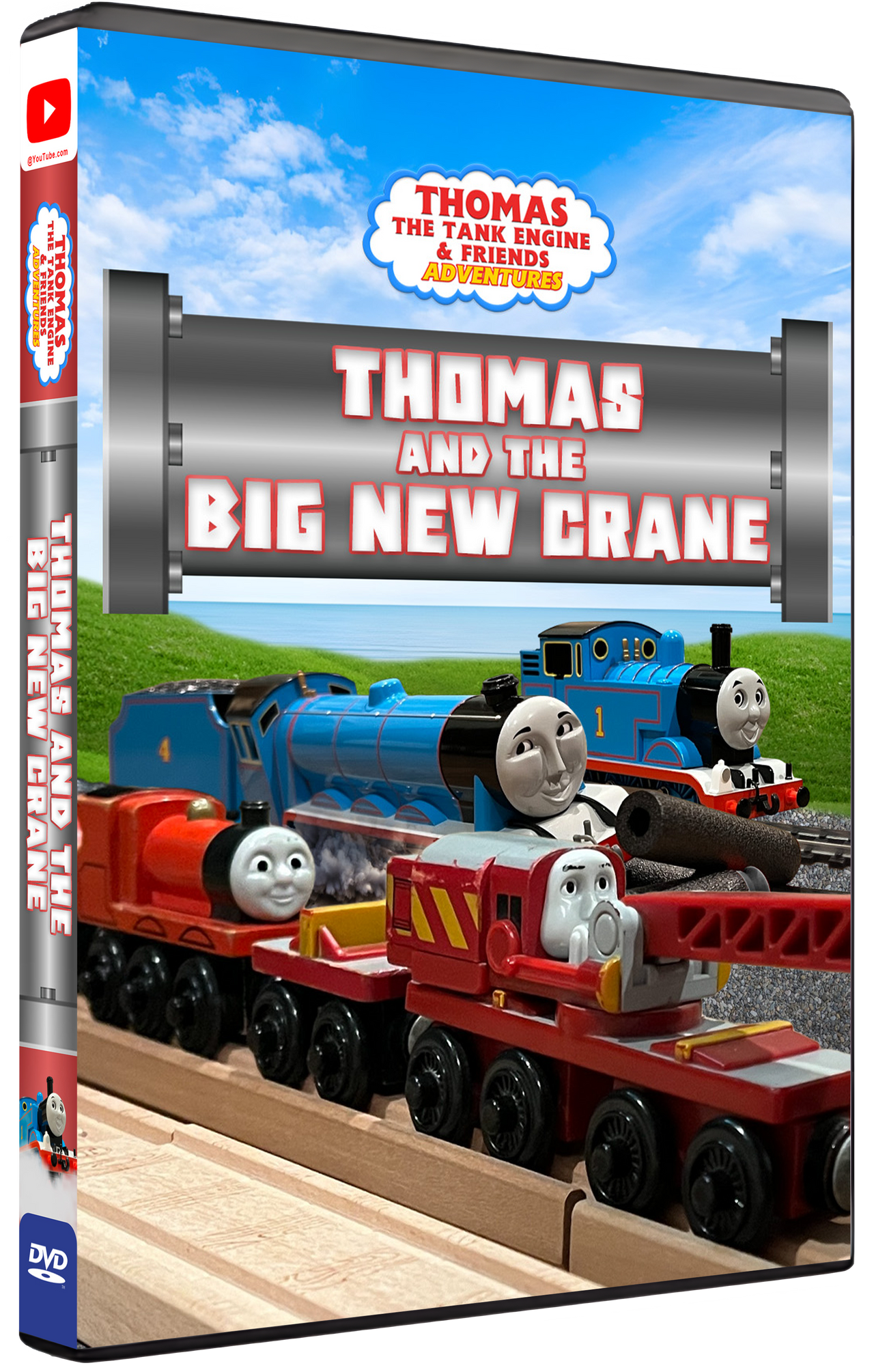 Thomas Large Thomas and the Big New Crane DVD Render by TTTEAdventures on DeviantArt