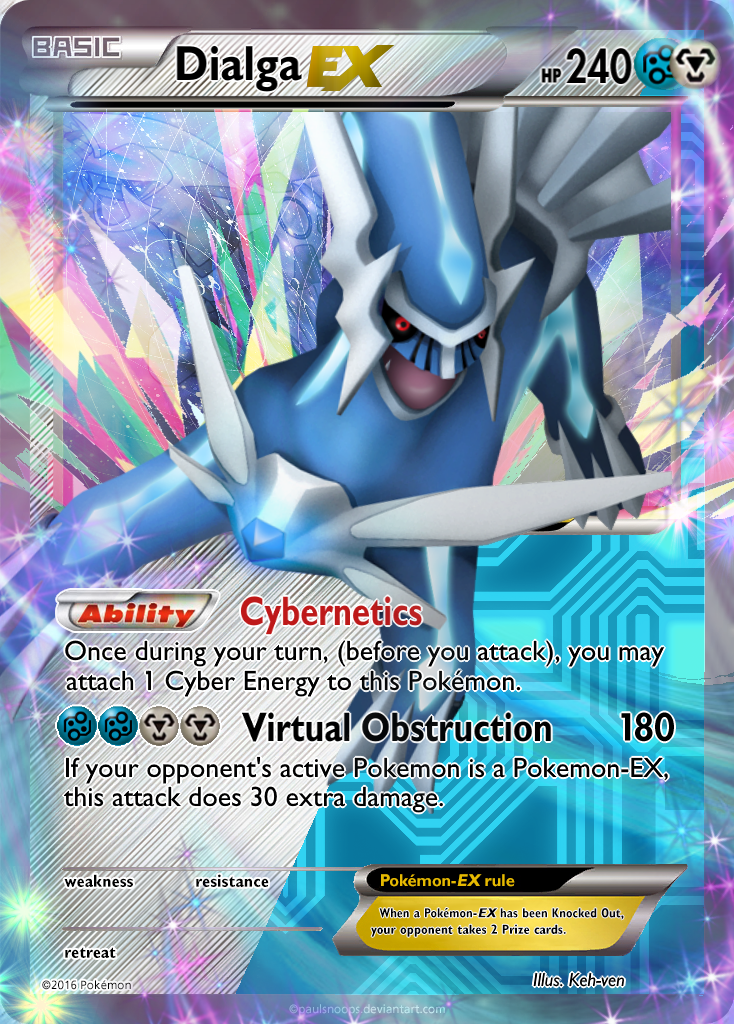 pokemon dialga ex card Dialga ex