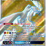 White Kyurem GX Full Art Custom Pokemon Card