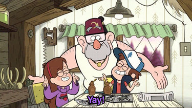 Gravity Falls let put on some blindfolds!