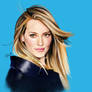 Hilary Duff Digital Painting