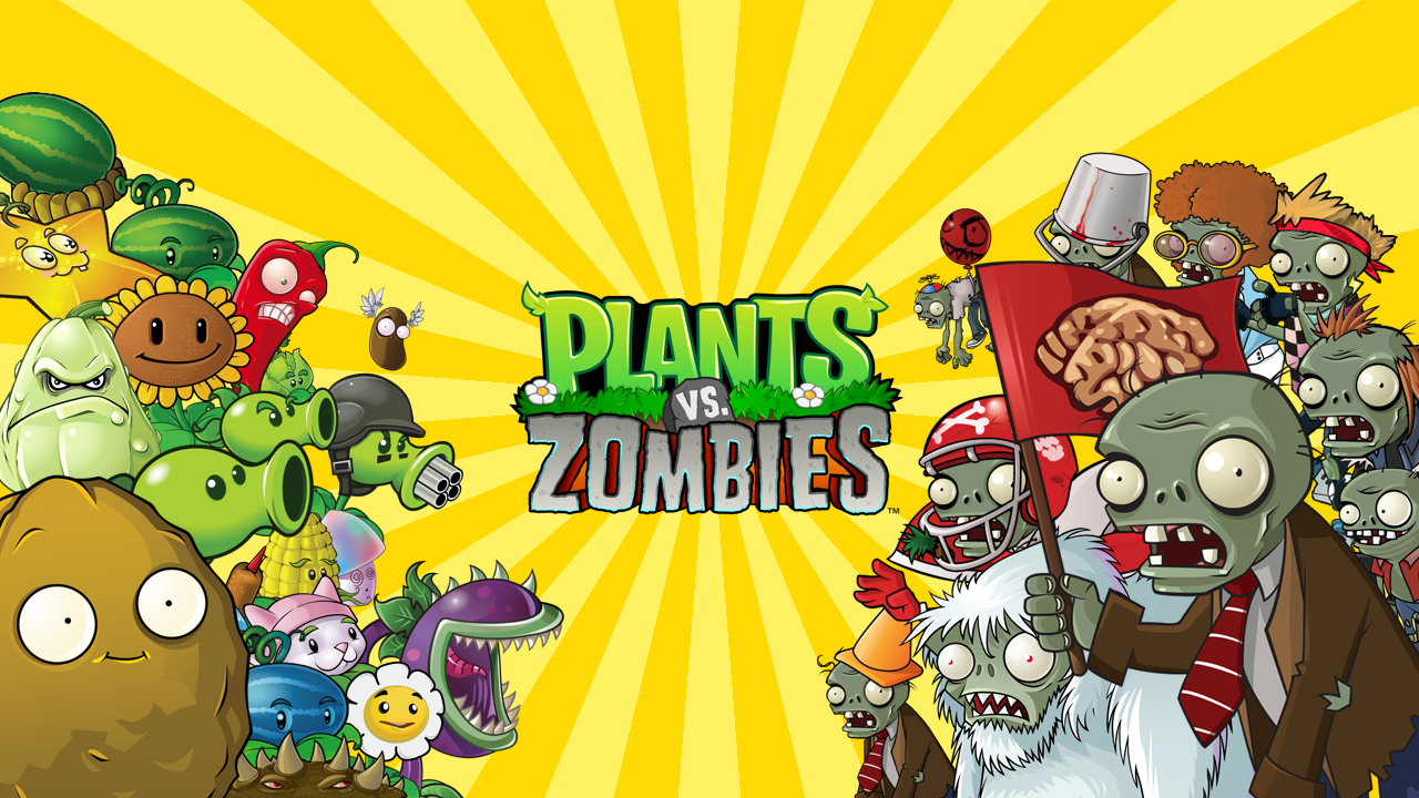 Plants vs. Zombies Wallpaper by Saucer Gaming by SaucerGaming on