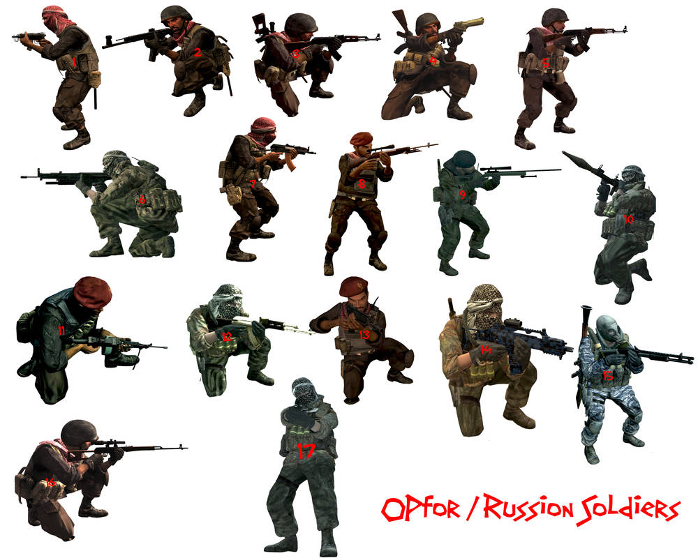 Opfor cod 4 by ShadowX77 on DeviantArt