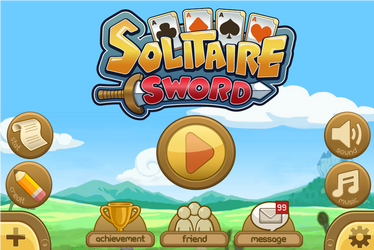 Solitaire Sword -  Title Scene