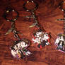 Supernatural Dean and Cas Couples Key Chains