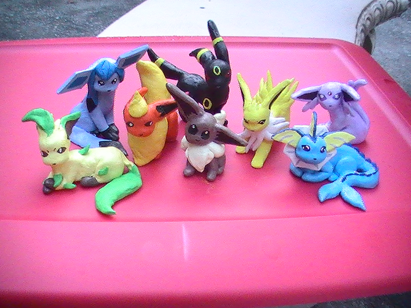 Eeveelution Clays