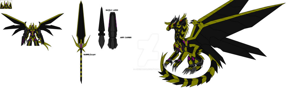 Dragotron cybertronian size form by J-Knight2008 on DeviantArt