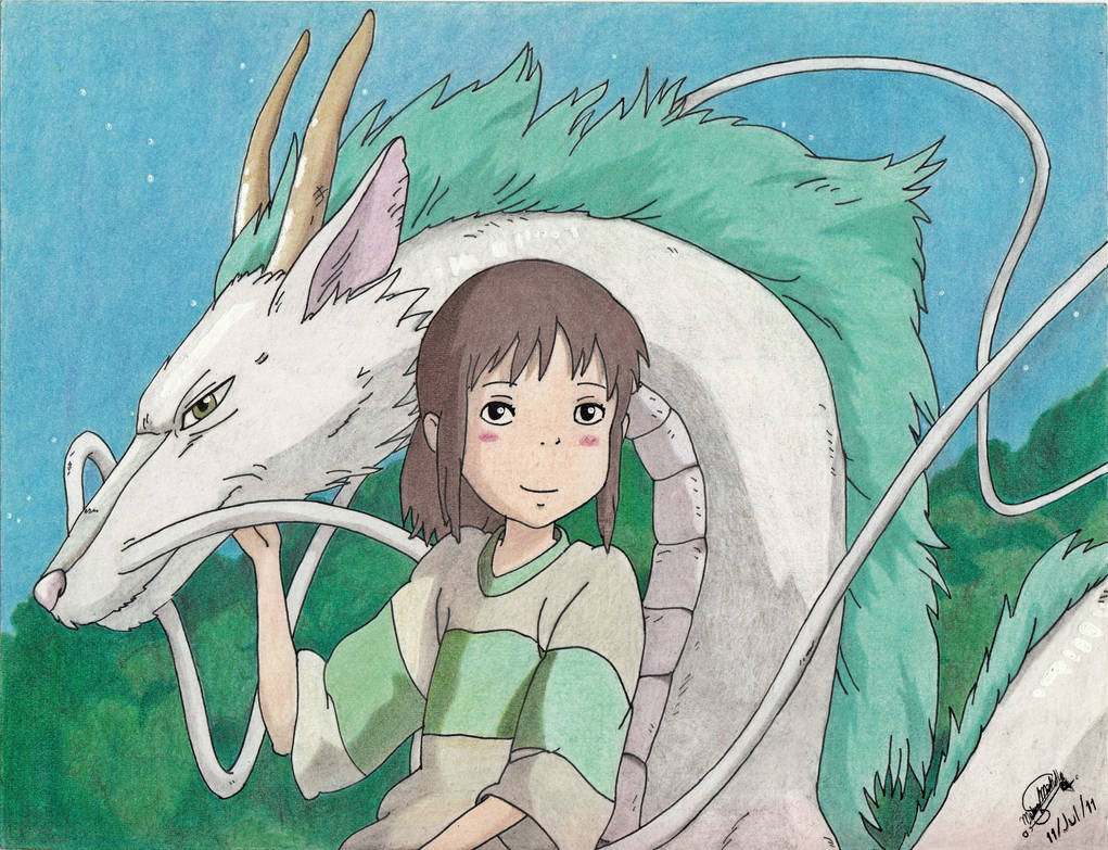 Chihiro And Haku Colored By Lamoco 13 On DeviantArt chihiro-and-haku-colored-by-lamoco-13-on-deviantart