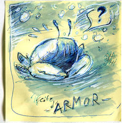 Inktober2020 - Day 14 : Armor