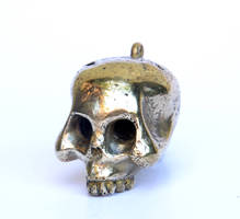 Bronze skull