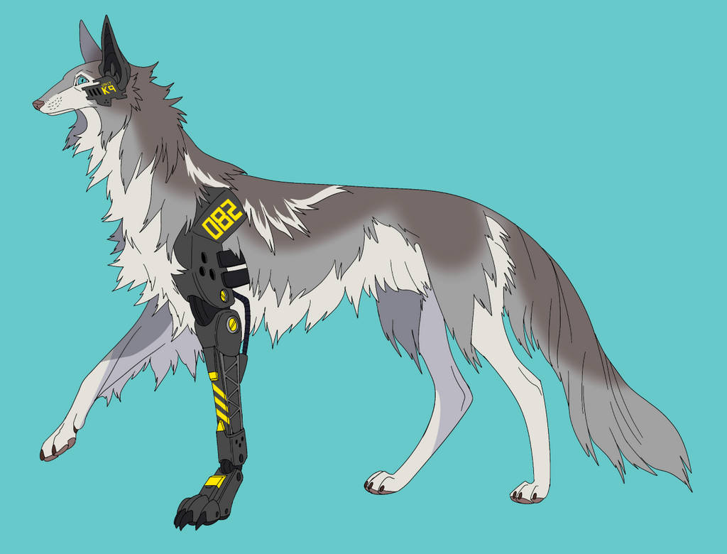 Cyborg Rottweiler Cyborg dog adoptable. by Mootdam on DeviantArt