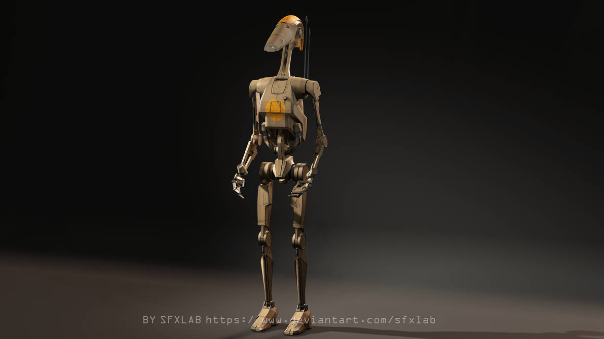 OOM command battle droid From Star Wars by SFXLAB on DeviantArt