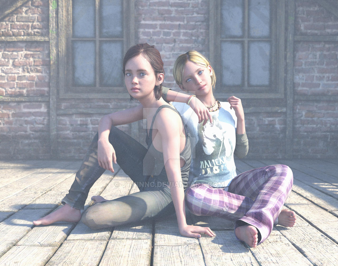 TLOU Ellie Sarah by JTNinnc on DeviantArt