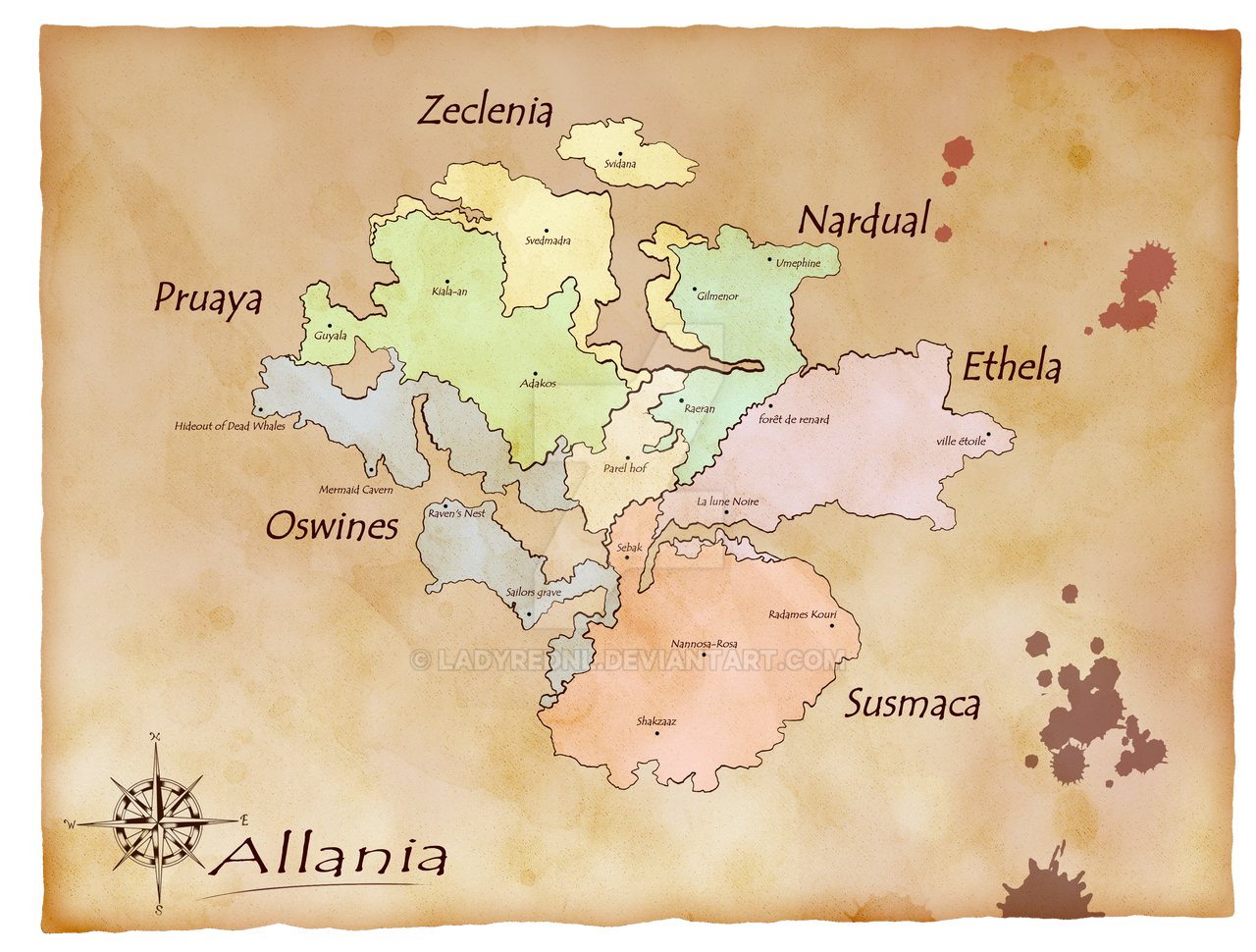 Knightly Map Gemstone knight map. by Ladyrednl on DeviantArt