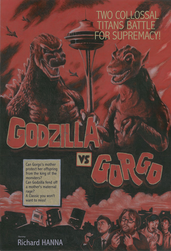 Godzilla Vs. Gorgo Poster