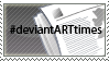 deviantARTtimes Stamp by TRlCKS