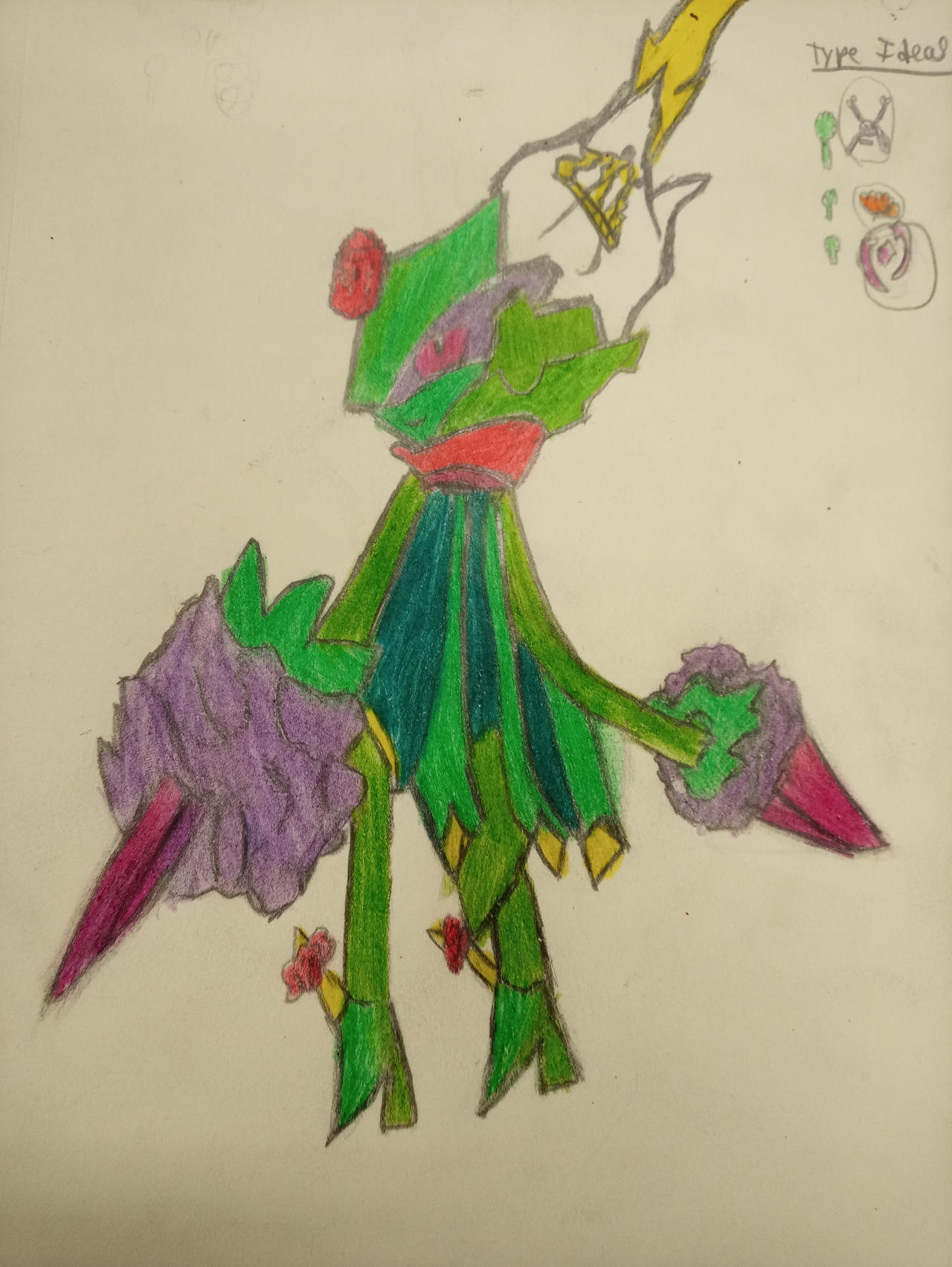 Shiny Mega Roserade by ShadicSlayer on DeviantArt