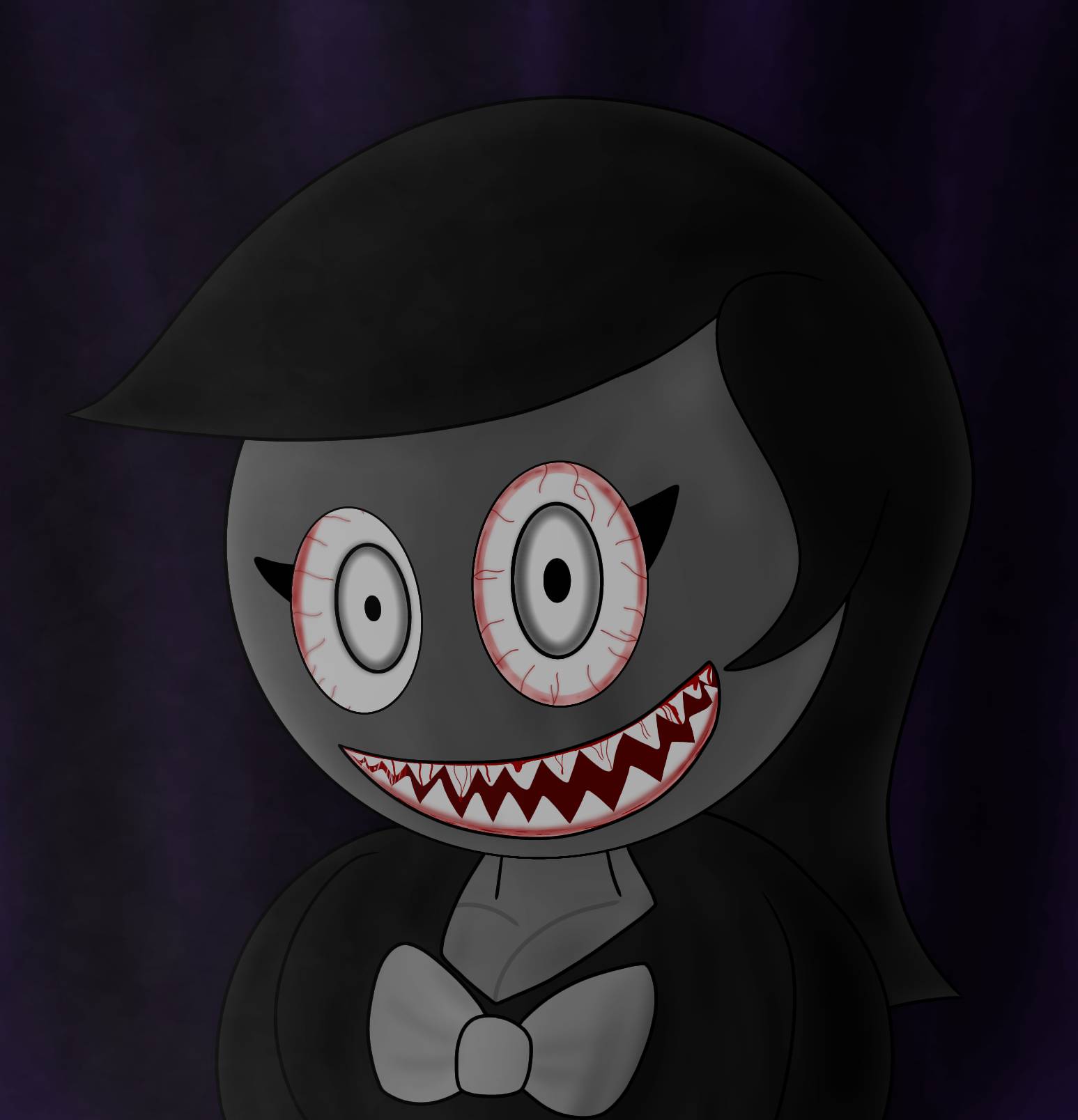 The Blood Cartoon Lady by speedytrain2006 on DeviantArt