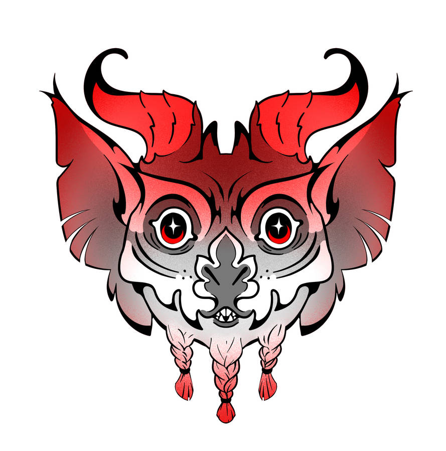 Horned Gopher Deviantart Horned faces by H0ll0wl on DeviantArt