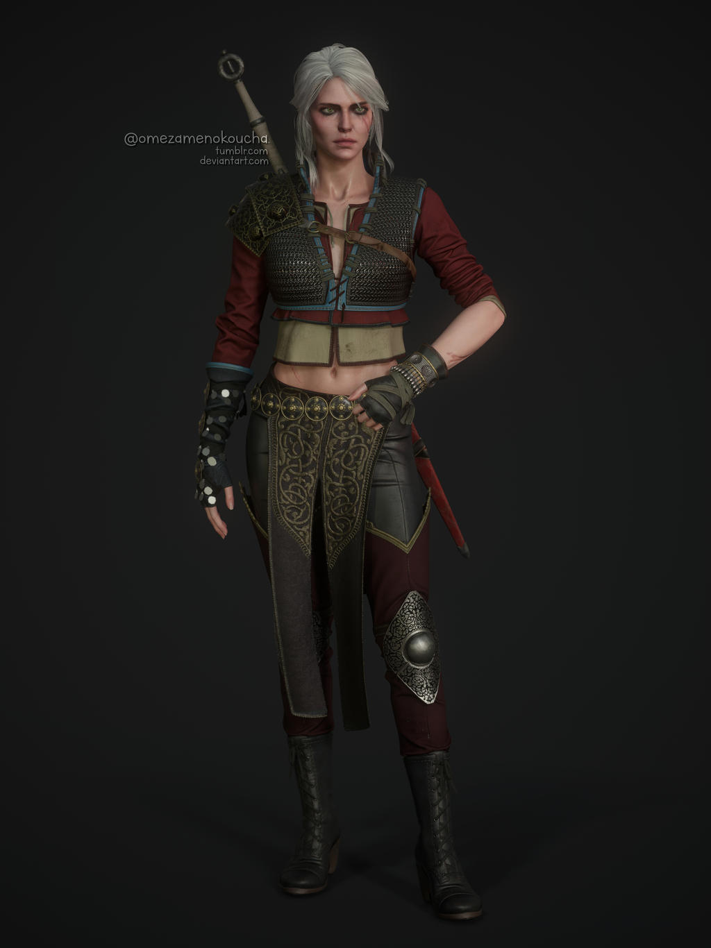 Ciri Character Mod Ciri DLC by omezamenokoucha on DeviantArt