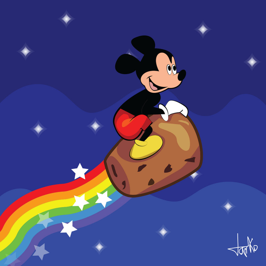 Mickey Mouse in Space! by DarkoDesign on DeviantArt