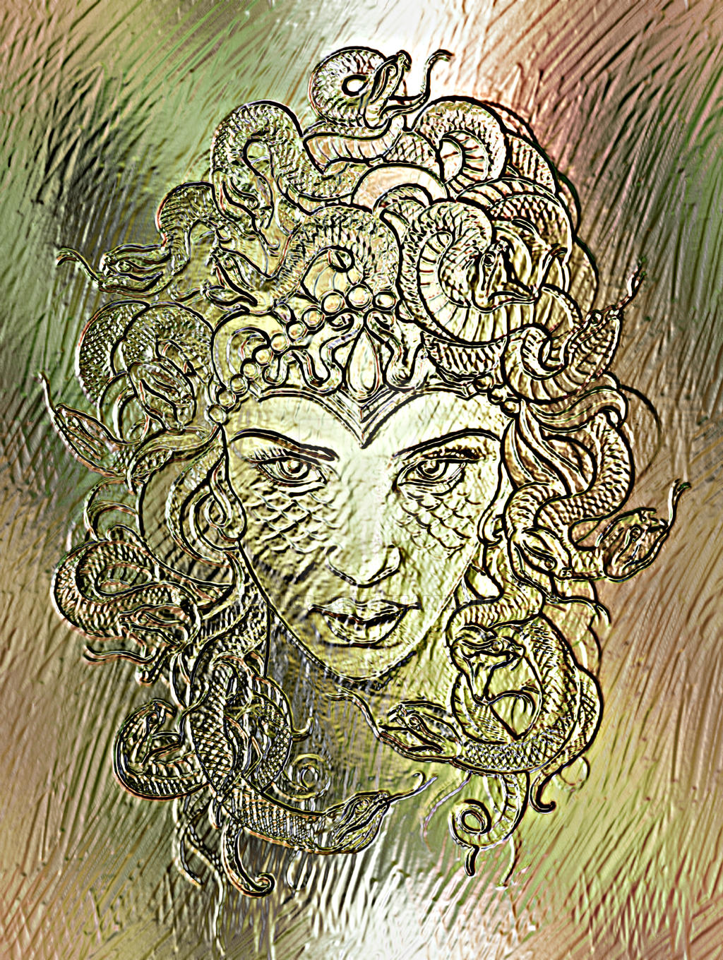 Deviantart Gold Pattern Gold-art-2 by kiklopp on DeviantArt