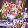 Still Life Brush Paint COMMERCIAL LICENCE