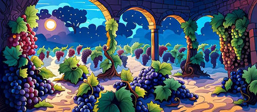 Grapes at Tuscany