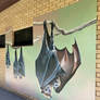 Flying Fox Bats Mural.