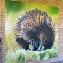 Echidna Mural.