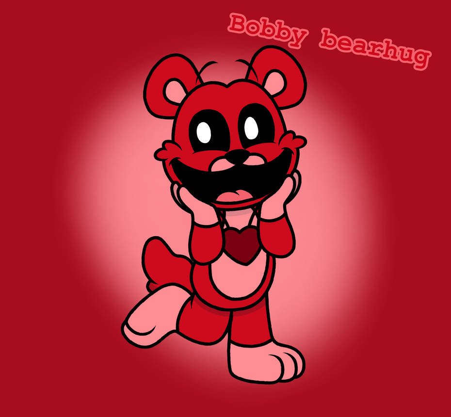 Bobby bearhug (smiling critters fanart) by GreenStarTheProtogen on DeviantArt