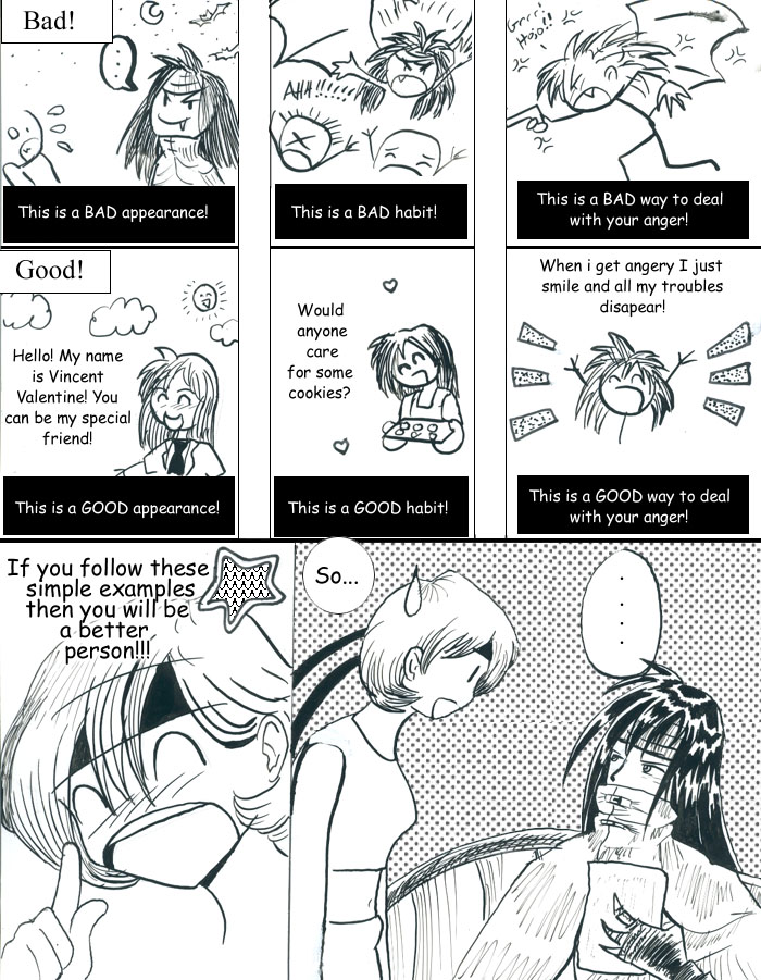 old FF7 comic