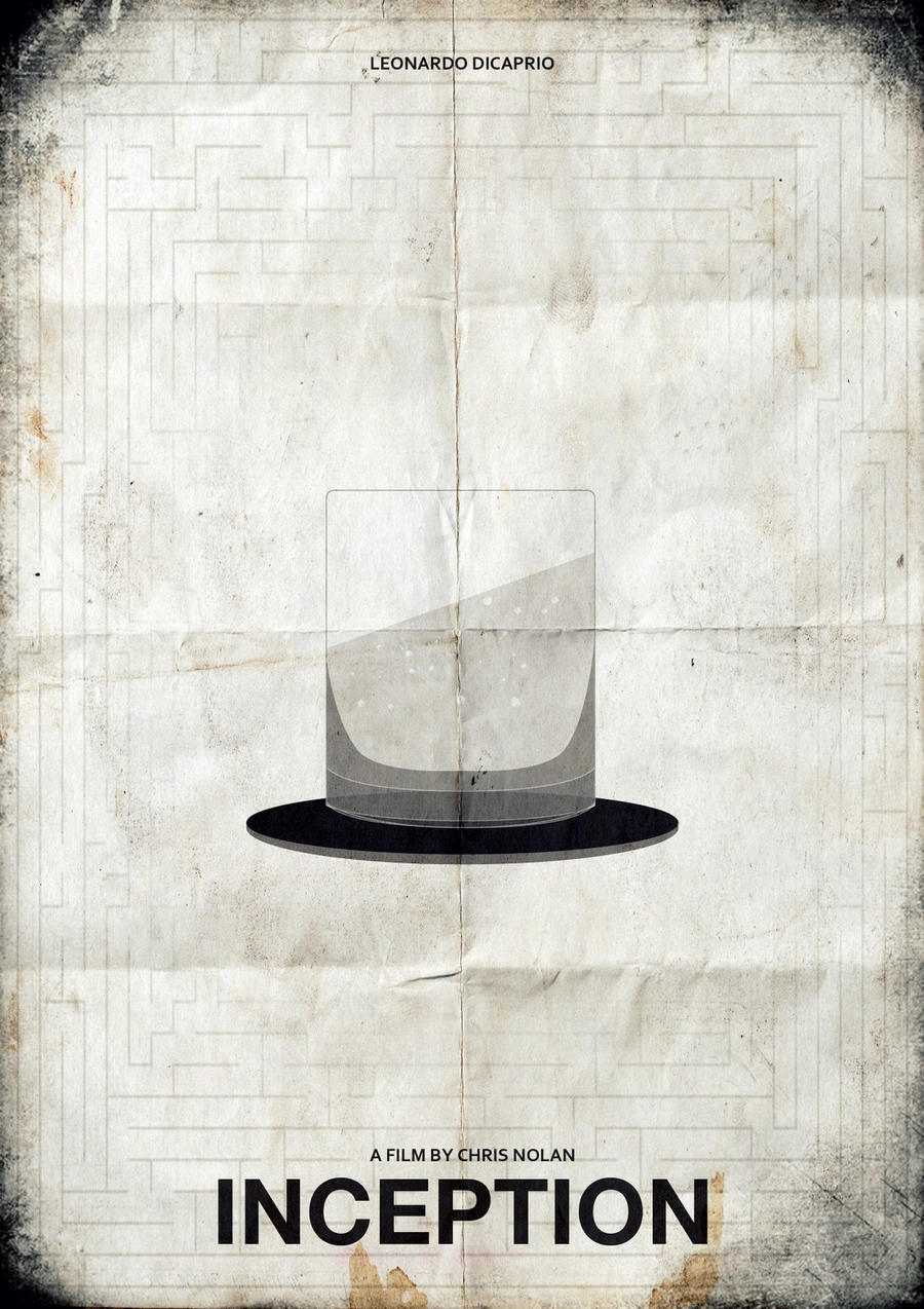 Custom Inception Poster inception poster minimal by Mayur911 on DeviantArt
