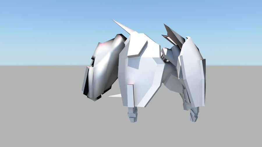 Mech Back Side 3D Mech Model Side by Wolfkill-Shepard on DeviantArt