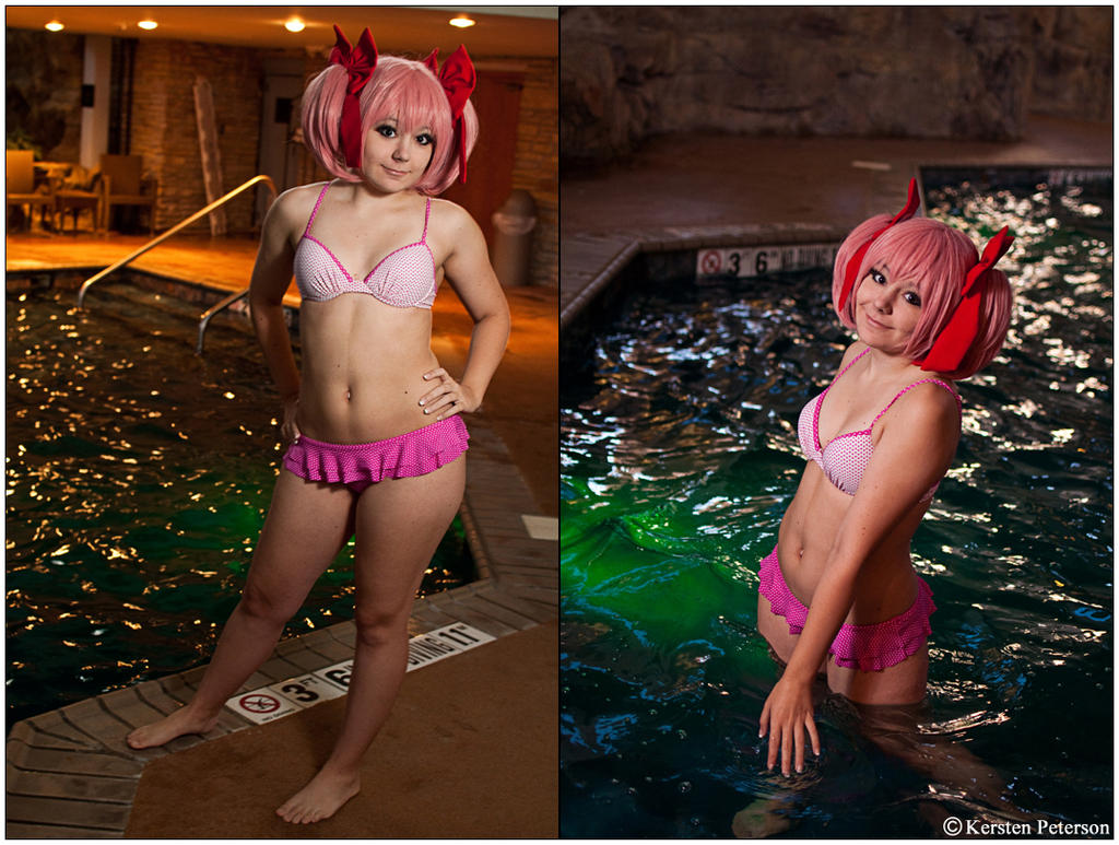 Madoka Magica: Going For a Swim