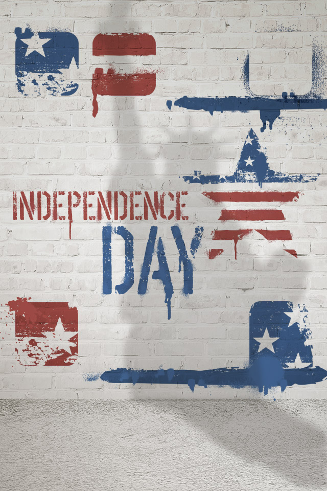 Independence Day Wallpaper for iphone4/4s